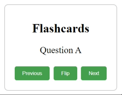 Flashcards preview