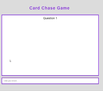 Card Chase preview