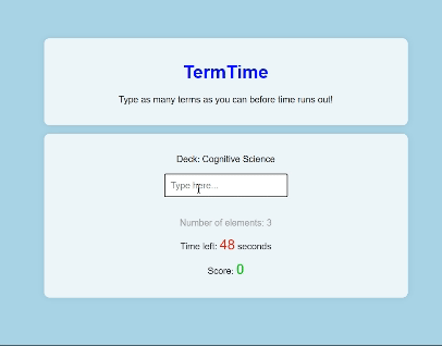 TermTime preview